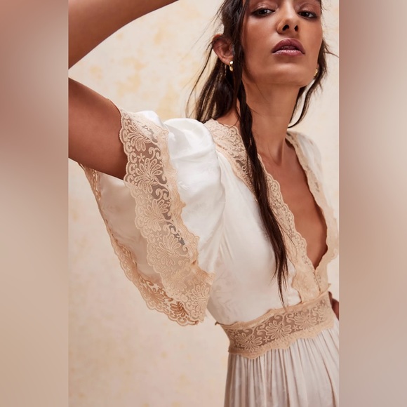 NWT Spell Ocean Gown white - Picture 3 of 6